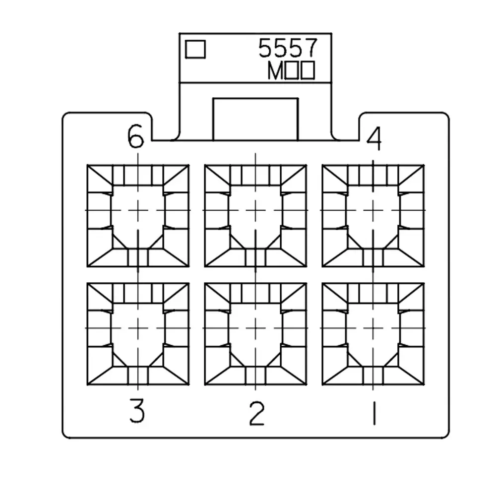 Molex 45559 Powering Cable Assembly Drawing